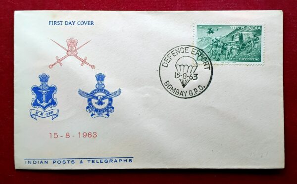 FDC – Defence Effort 1963 (Bombay)