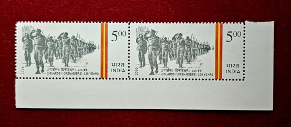 Stamp - 2003 2 Guards 1 Grenadiers 225 Years (Block of 2)