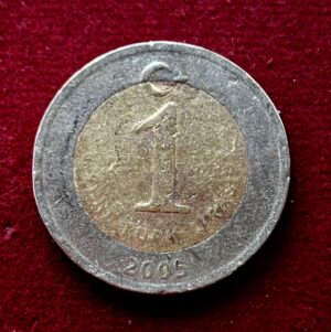 Turkey 1 Yeni Lira 2005 Coin