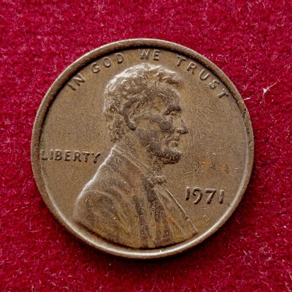 United States (USA) 1 Cent “Lincoln Memorial Cent” 1971 Coin