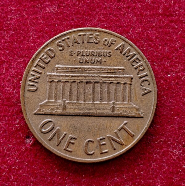 United States (USA) 1 Cent “Lincoln Memorial Cent” 1971 Coin - Image 2