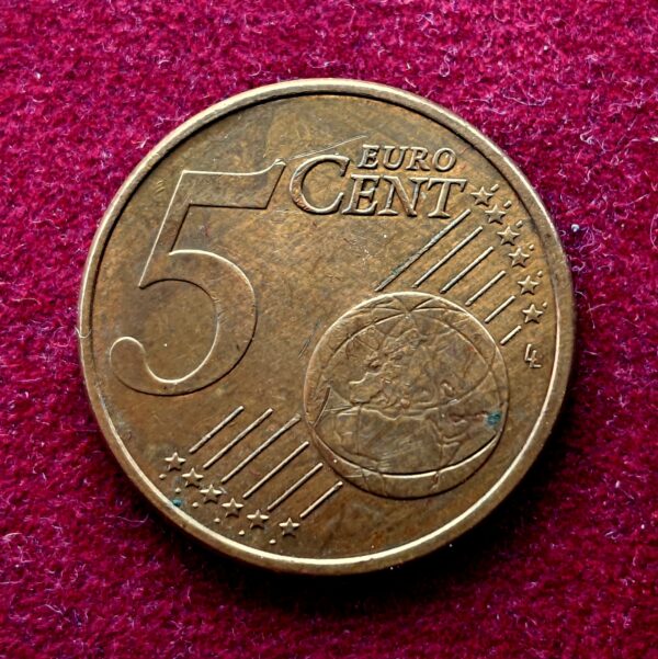 France 5 Euro Cent Feminine Marianne 2012 Coin - Image 2