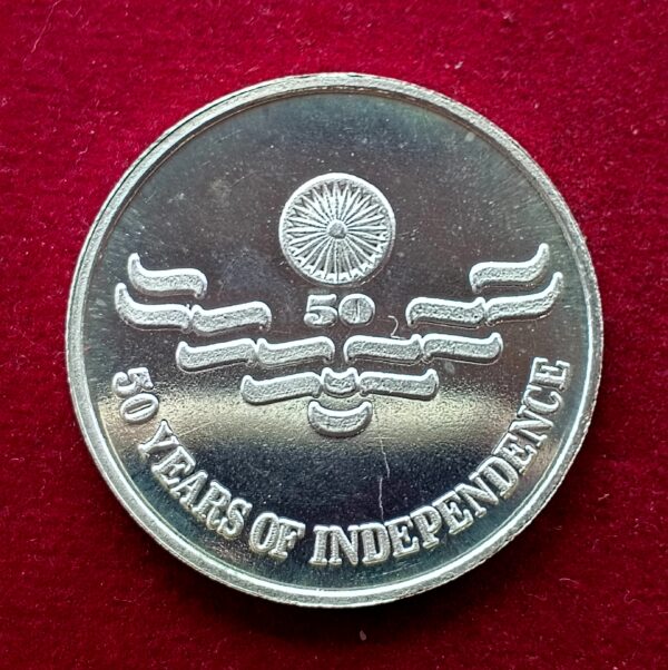 Indian 50 Years of Independence Commemorative Token (1947-1997)