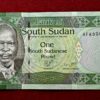 South Sudan 1 Pound Dr. John Garang de Mabior 2011 Banknote