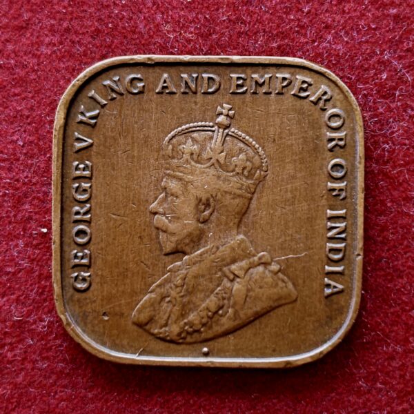 Straits Settlements (British Malaysia) 1 Cent - George V 1920 Coin - Image 2