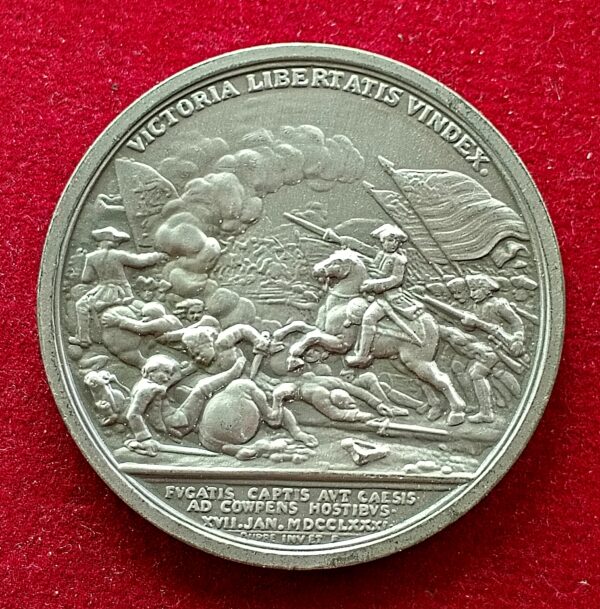 United States (USA) Comitia Americana Medal Daniel Morgan – Victory at the Battle of Cowpens