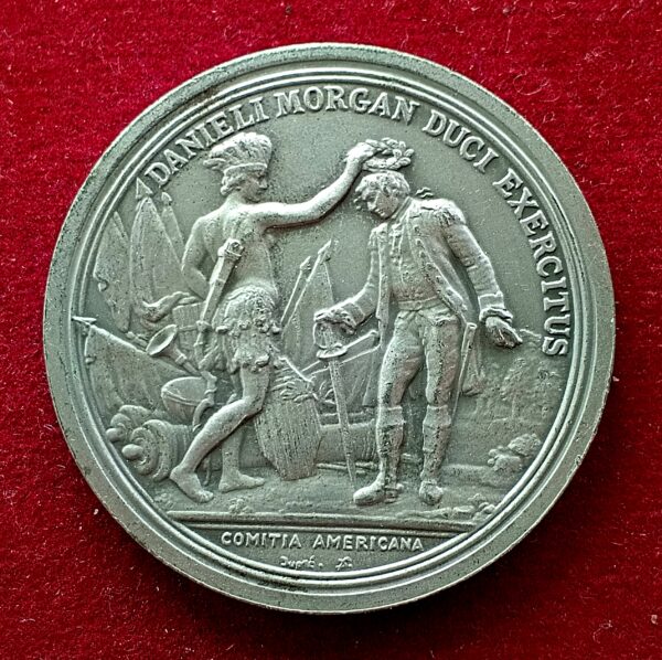 United States (USA) Comitia Americana Medal Daniel Morgan – Victory at the Battle of Cowpens - Image 2