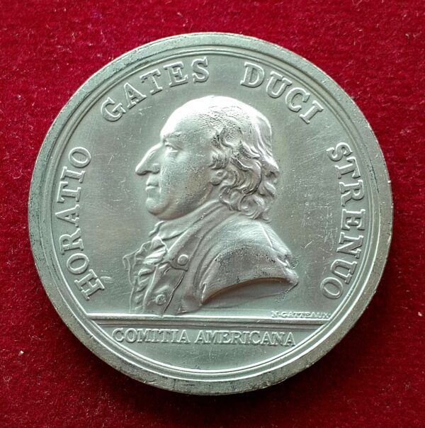 United States (USA) Horatio Gates Comitia Americana Medal – Battle of Saratoga - Image 2