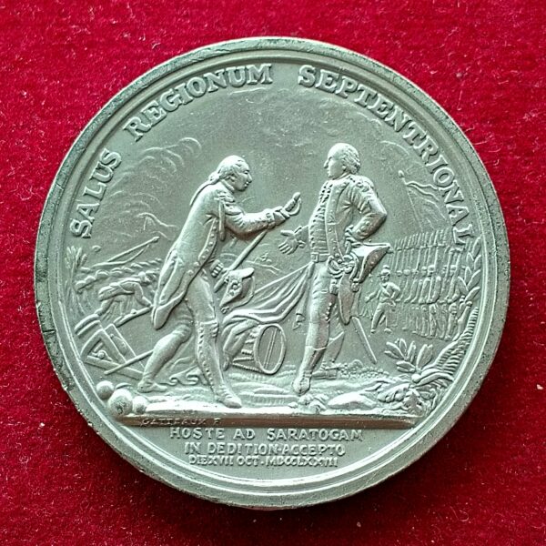 United States (USA) Horatio Gates Comitia Americana Medal – Battle of Saratoga