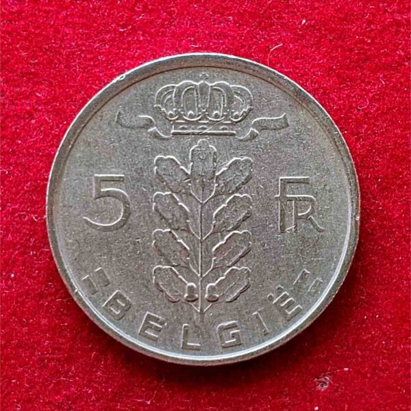 Belgium 5 Francs - Baudouin I 1949 Coin