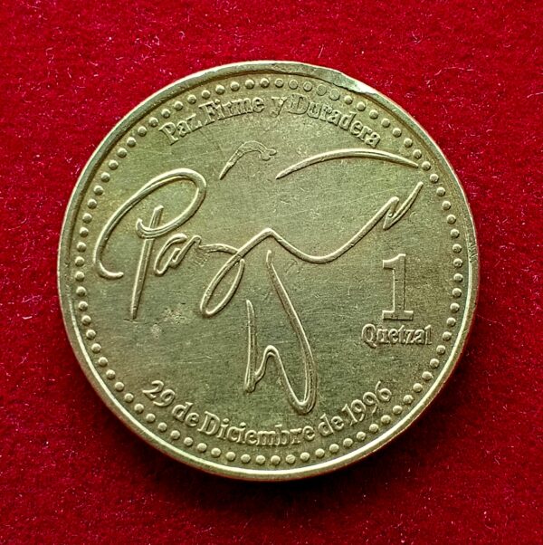 Guatemala 1 Quetzal 1999 Coin