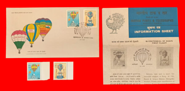 1983 - Bicentennial Celebration of Man's First Flight Philatelic Collection