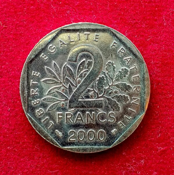 France 2 Francs 2000 Coin