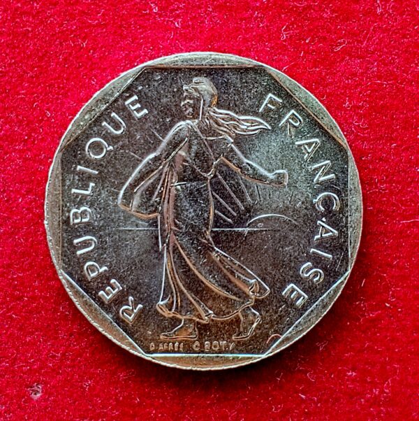 France 2 Francs 2000 Coin - Image 2