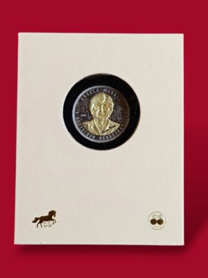 Medal - Angela Merkel 2005 Display Stand (40 mm)