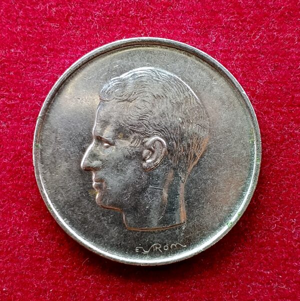 Belgium 10 Francs - Baudouin I Dutch text 1976 Coin - Image 2