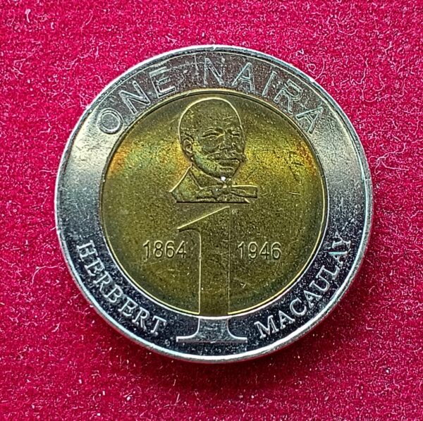 Nigeria 1 Naira Herbert Macaulay 2006 Coin