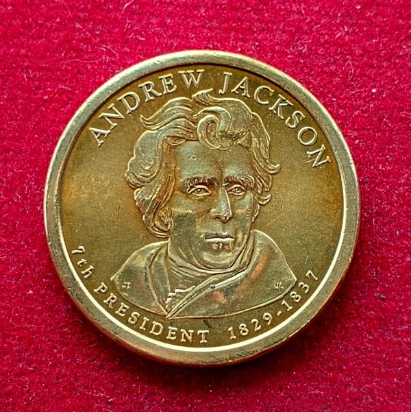 United States (USA) 1 Dollar Andrew Jackson - 7th President 2008 Commemorative Coin