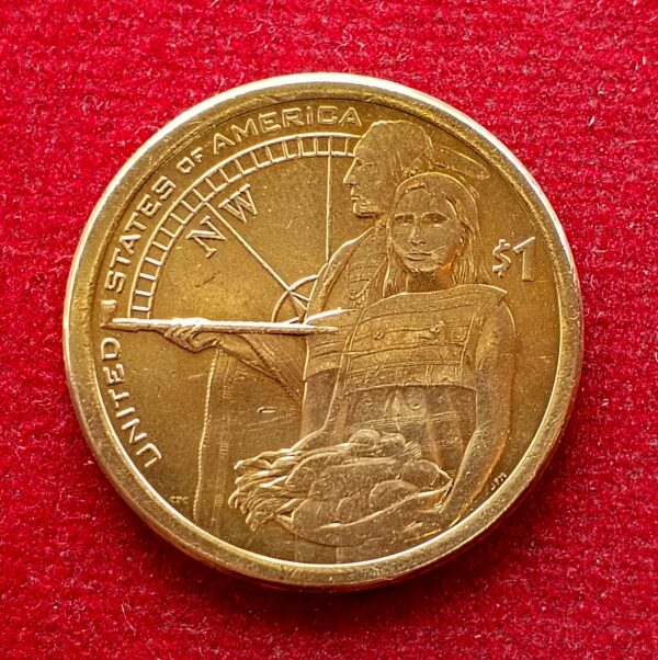 United States (USA) 1 Dollar "Native American Dollar" Lewis and Clark Expedition 2014 Commemorative Coin