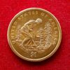United States (USA) 1 Dollar "Native American Dollar" Spread of Three Sisters Agriculture 2009 Commemorative Coin