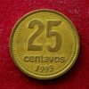 Argentina 25 Centavos The Cabildo Building 1993 Coin