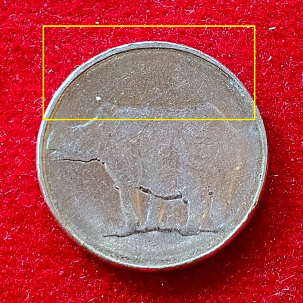 25 Paise Die Fill Error Coin 