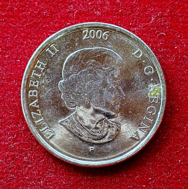  Canada 25 Cents - Elizabeth II Pink Ribbon 2006 Commemorative Coin - Image 2