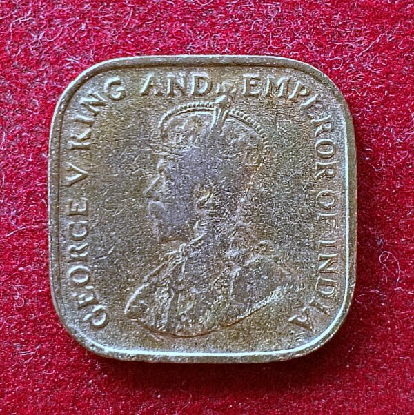 Ceylon (Sri Lanka) 5 Cents - George V 1920 Coin - Image 2
