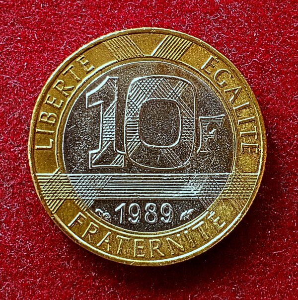France 10 Francs 1989 Coin