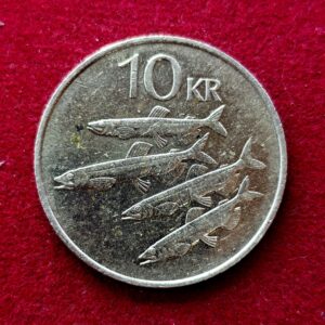 Iceland 10 Kronur 1987 Coin