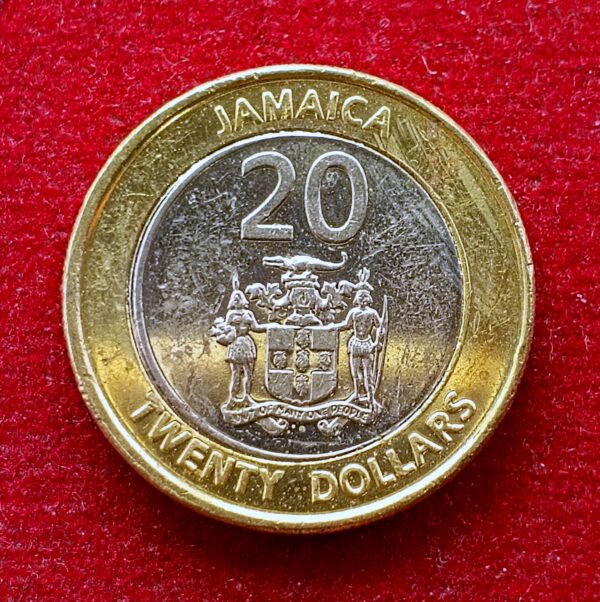 Jamaica 20 Dollars 2001 Coin