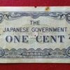 Malaya (Malaysia) 1 Cent Japanese Government 1942 Note