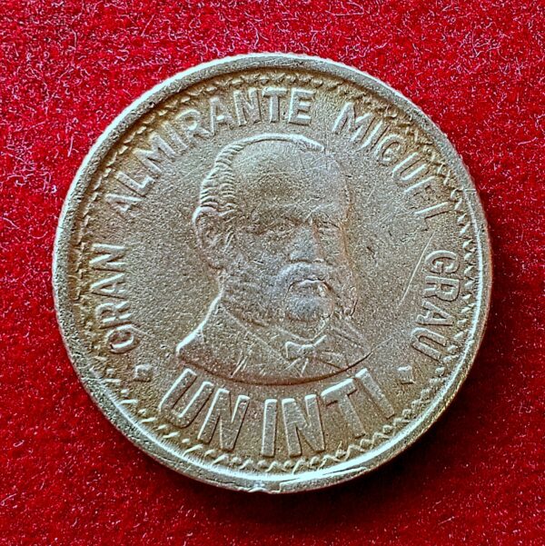 Peru 1 Inti Shield of Peru 1987 Coin