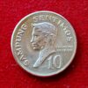 Philippines 10 Sentimos 1972 Coin