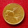 Seychelles 5 Cents 2016 Coin