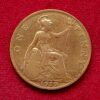 United Kingdom (UK) 1 Penny George V 1919 Coin 
