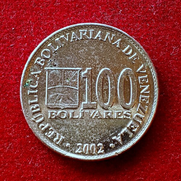Venezuela 100 Bolivares 2002 Coin