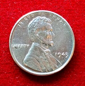 United States (USA) 1 Cent “Steel Cent” 1943 Coin