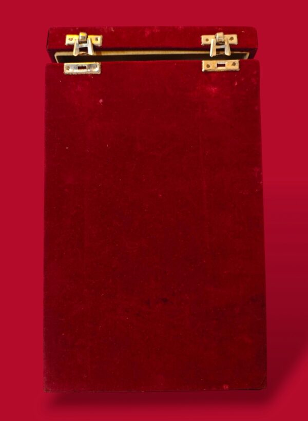 2006 - State Bank of India (SBI) Kolkata VVIP Velvet Box 2 Coins Set (Rs.100, Rs.5) - Image 3