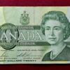 Canada 20 Dollars - Queen Elizabeth II 1991 Banknote