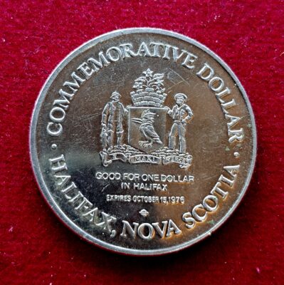 Canada Commemorative Dollar - Halifax, Nova Scotia 1976 Coin