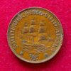 South Africa 1/2 Penny - George VI Sextus Rex 1950 Coin