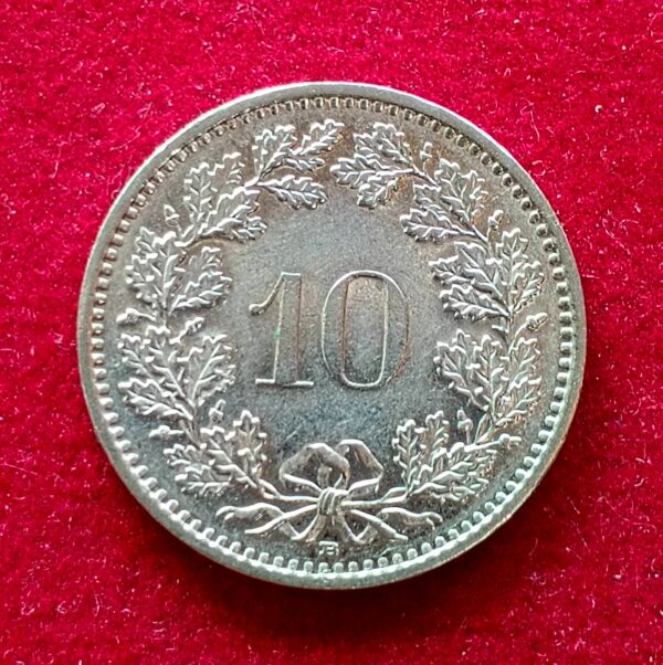 Switzerland 10 Rappen 2010 Coin