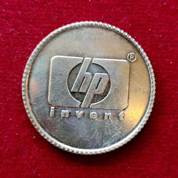 Tanishq & HP Branded Silver Coin (8 grams, .999 Fine Silver) - Image 2