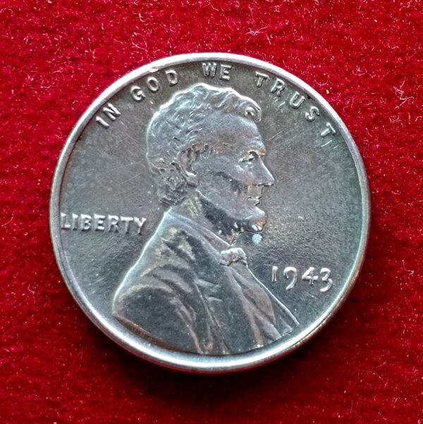 United States (USA) 1 Cent “Steel Cent” 1943 Coin