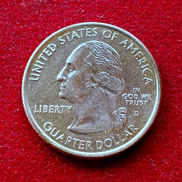 United States (USA) 1/4 Dollar Washington Quarter Kansas 2005 Coin  - Image 2