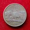 United States (USA) 1/4 Dollar "Washington Quarter" North Dakota 2006 Coin