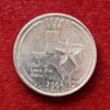 United States (USA) 1/4 Dollar “Washington Quarter” Texas 2004 Coin