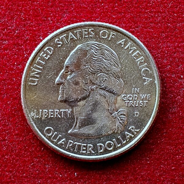 United States (USA) 1/4 Dollar "Washington Quarter" Texas 2004 Coin - Image 2