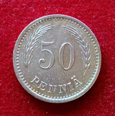 Finland 50 Pennia 1936 Coin